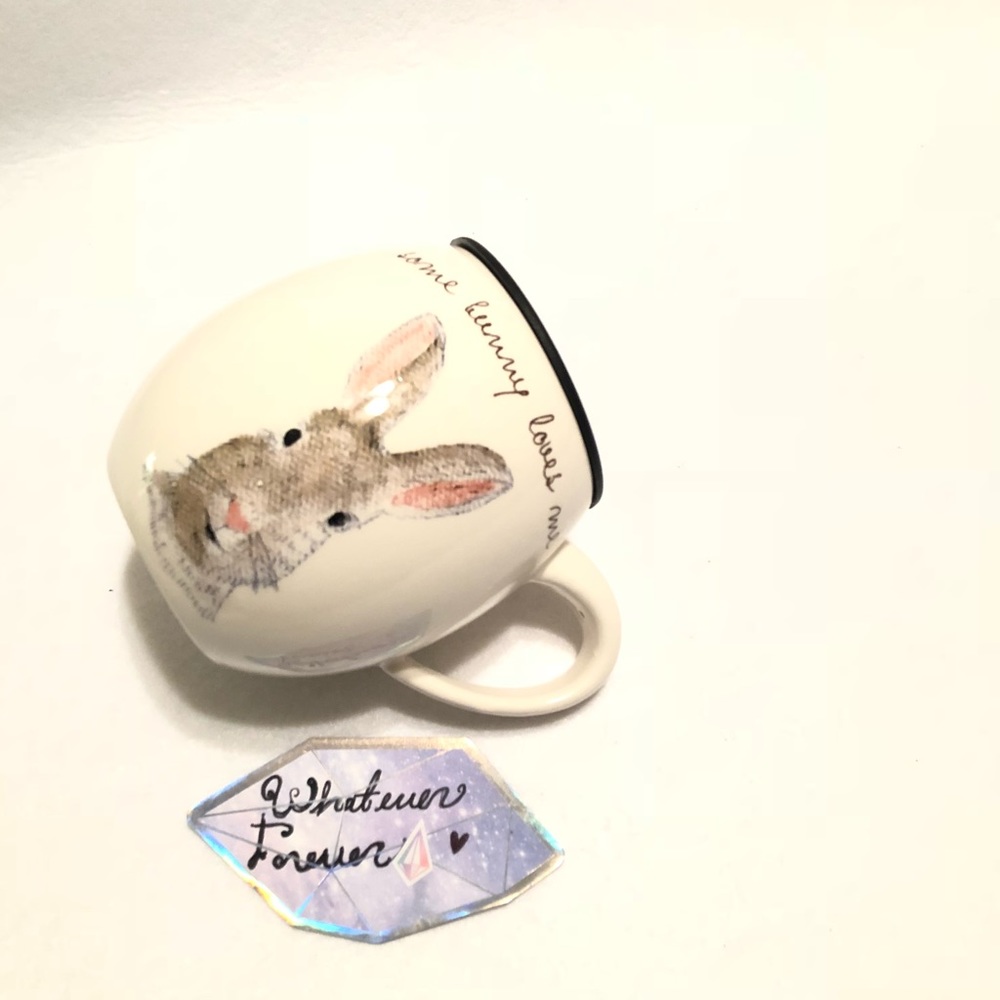 Rae Dunn Some Bunny Loves Me Mug & Lid